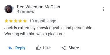 5 star Google Review