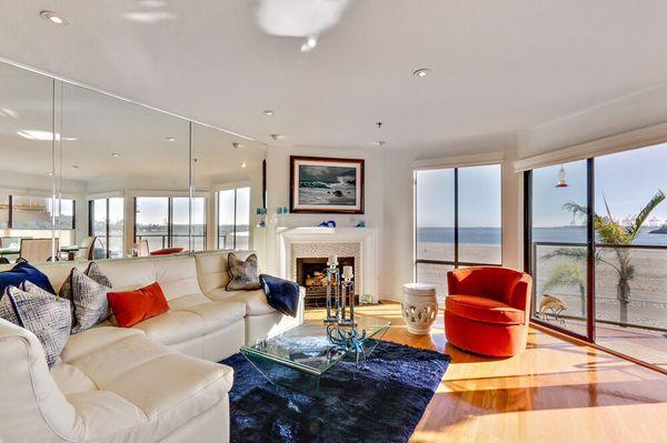 Over 1,600 square feet of turn key oceanfront living.. #Sold