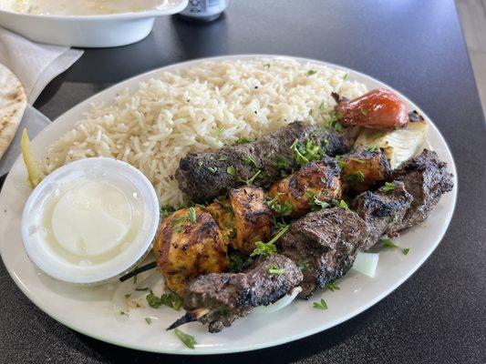 Mixed Skewer platter . Very delicious