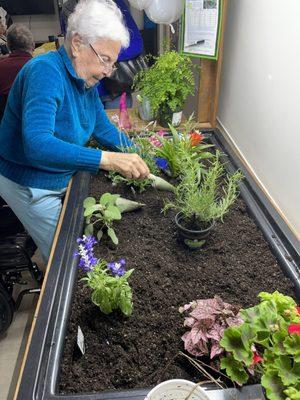 We have a seasoned gardener in house!