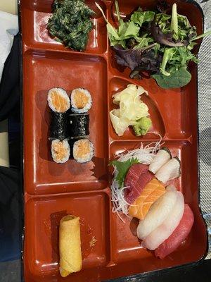 Benito Box Sushi/Sashimi Bento Lunch