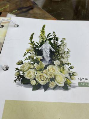 Looking for a flower arrangement for my Dad's Funeral Service. Sigh...