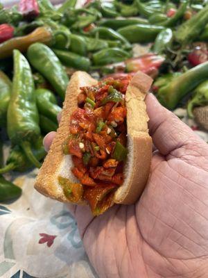 Nothing beats a fresh Chile Roasted sammich!