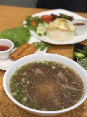 P2. Rib Eye Steak/Pho Tai