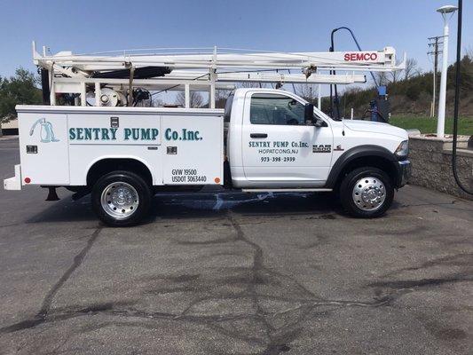 Truck clean and ready for no water calls