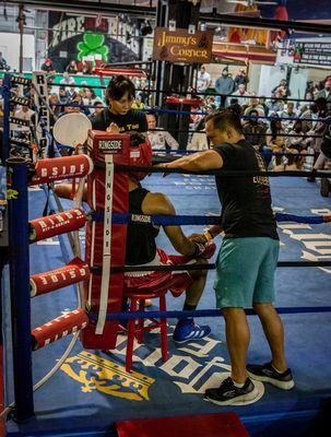 Coach Bruno puts so much work in to developing each of his fighters. He patiently guides you towards unlocking the best version of you!