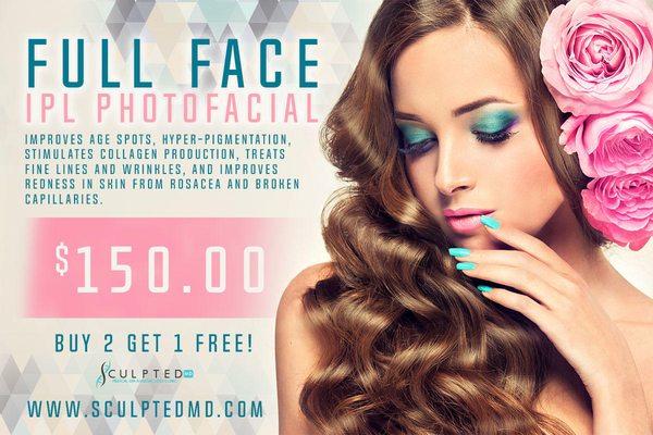 Full Facial Special for new clients