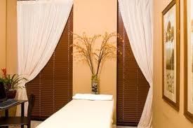 Relaxing treatment rooms.