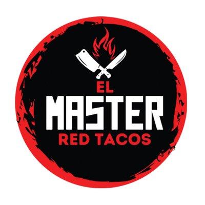 El Máster Red Tacos ™ Logo