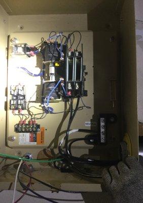 Installation of an Automatic Switch for a Back-up Generator