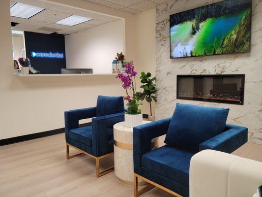 Care Dental waiting room