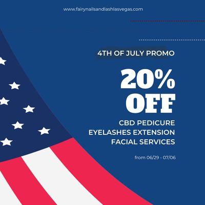 4th of July Promotion