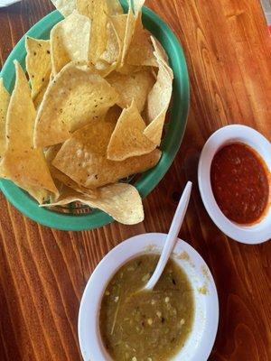 Chips and salsa(very good!)