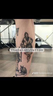 The Dainty Tattoo by Hallie Odom