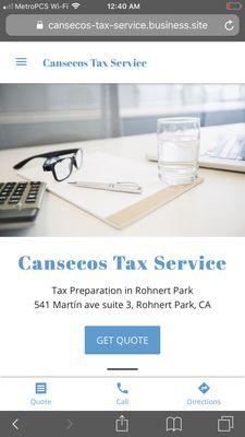 Cansecos Tax Service