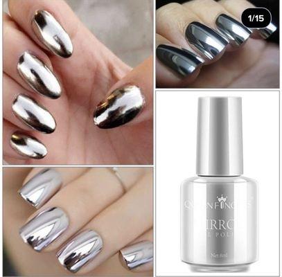 What metallic nails should like and what I wanted