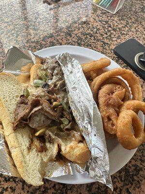 Philly cheesesteak