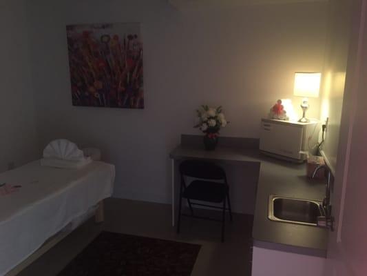 Massage room