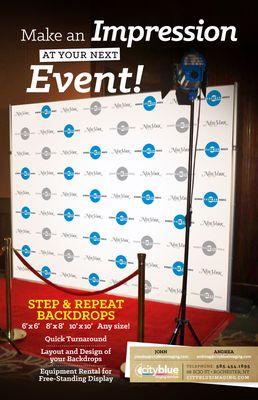 Step & Repeat Backdrops