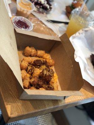 Chili Cheese Tater Tots Lunch