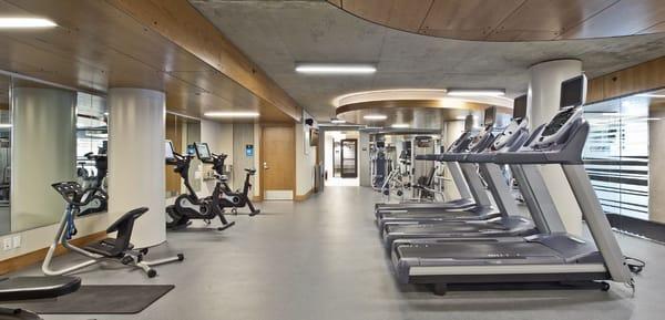 Fitness Center at The Century Apartments, Seattle, WA