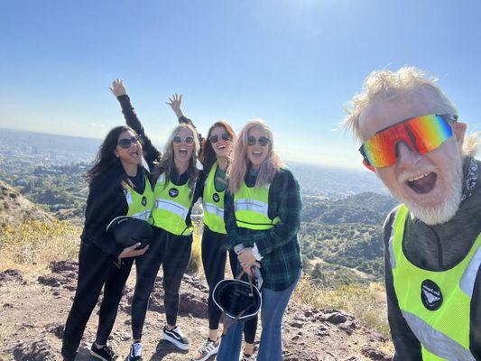 Griffith Park, atop Rockin Ridge