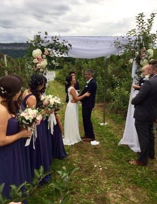 Photos from our gorgeous wedding at the orchards!