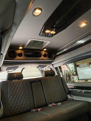 Max air fan install on a conversion van