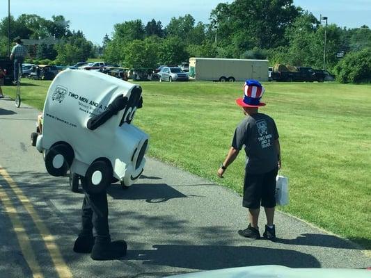 Fun Times at Creekfest Parade in Ortonville.