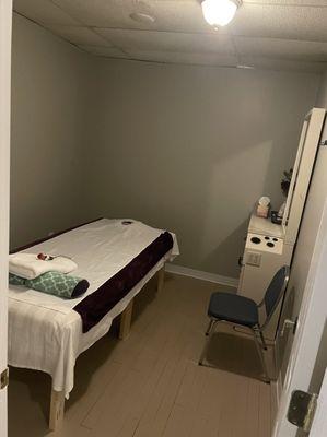 One of our Private Massage Rooms at Good Hands Massage