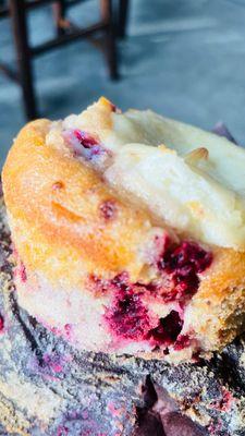 Raspberry muffin