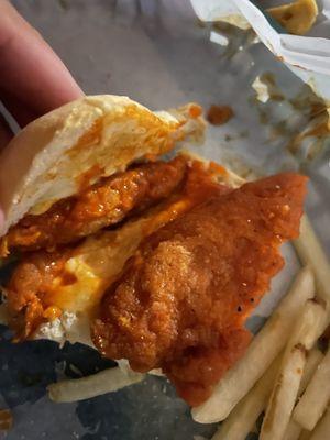 Buffalo chicken sandwich