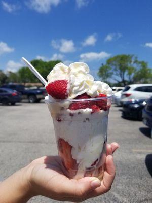 Fresas con crema!