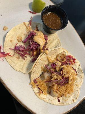 Shrimp tacos