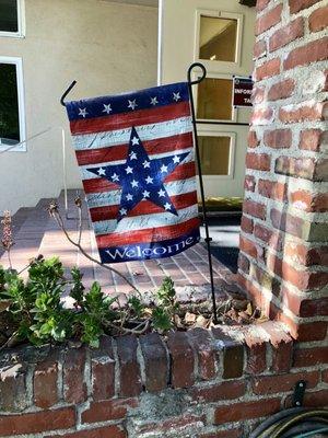 I voted nondenominationally at the Seventh Day Adventist Church in Burbank, CA