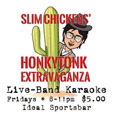 Live Band Karaoke every Friday