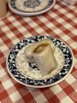 Yi Mei Rice Roll with Mustard Green or Salted Rice Roll I don't remember