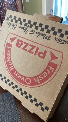 Outer Pizza box