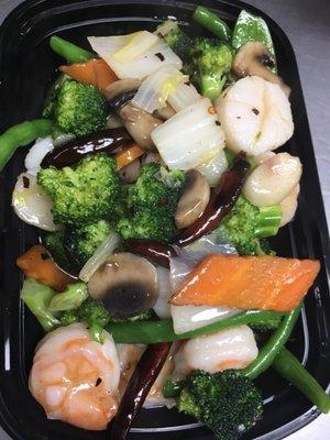 Shrimp & Scallop w. Mixed Vegetables