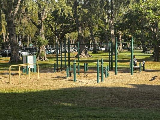 Kapiolani Park Fitness Station