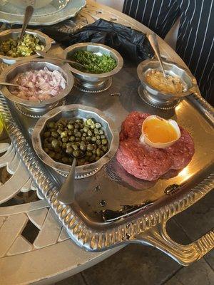 Table side tartare