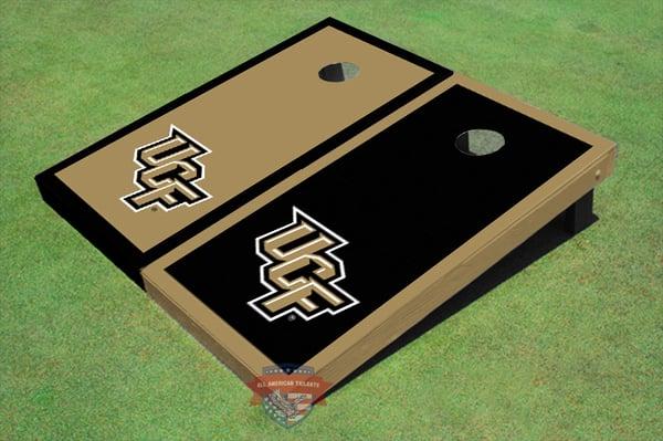 University Of Central Florida Alternating Border Cornhole Boards