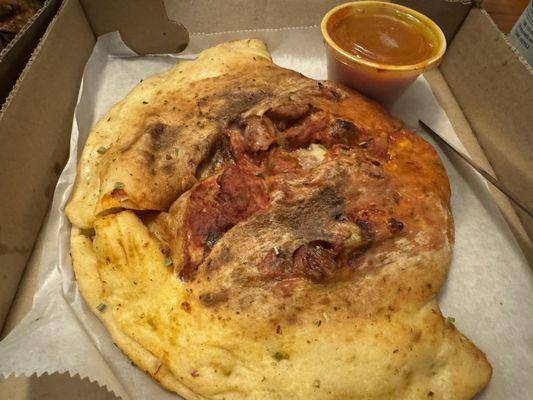 Meat-Lovers Calzone