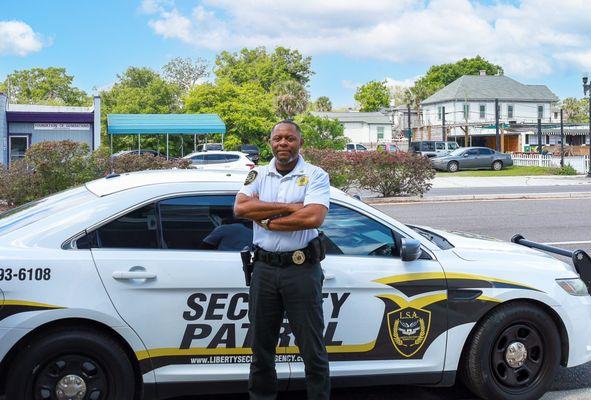 Chief of security, Dwayne Sparks Sr.