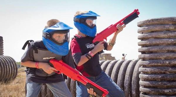 Kids Paintball starting at 8 years old!