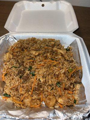 1/2 Order Fried Rice Combo