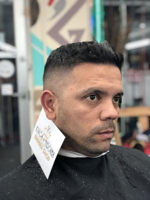 A High Skin Fade..