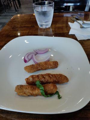 Yummy bread pakoras!