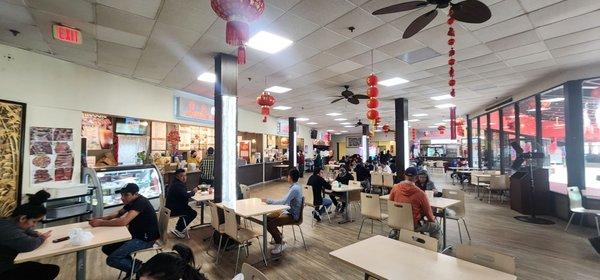 Food court inside Chinatown. You bet the food was AMAZING and authentic for sure!