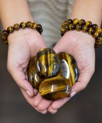 Beautiful, authentic crystal jewelry. Tiger Eye.